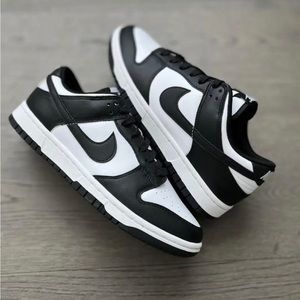 Nike Dunk Low Retro in White Black Panda